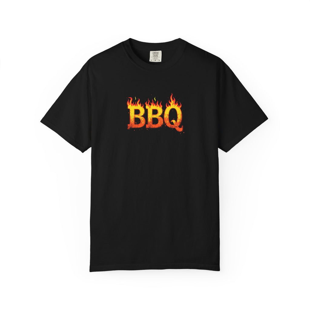 BBQ Flame T-Shirt — Grilling Graphic Tee for BBQ Lovers