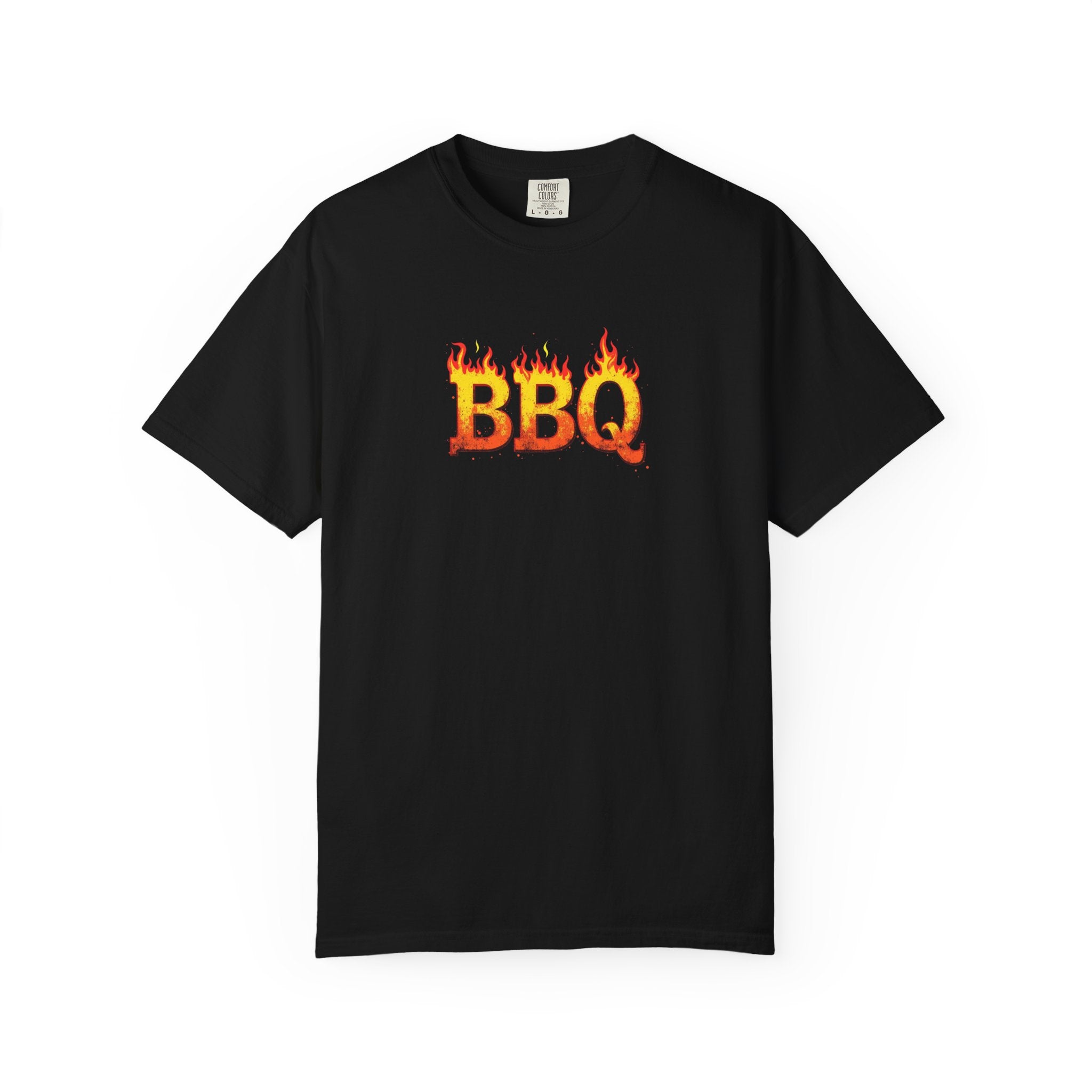 BBQ Flame T-Shirt — Grilling Graphic Tee for BBQ Lovers