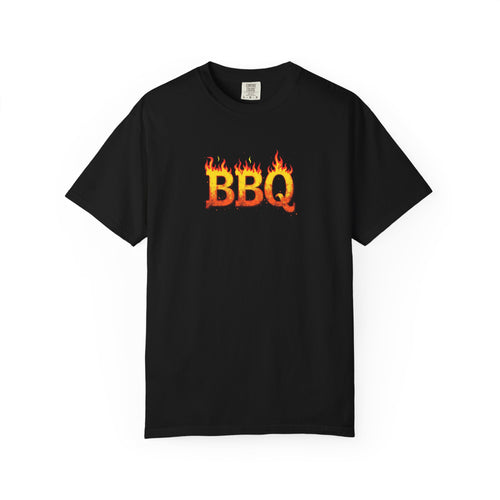 BBQ Flame T-Shirt — Grilling Graphic Tee for BBQ Lovers
