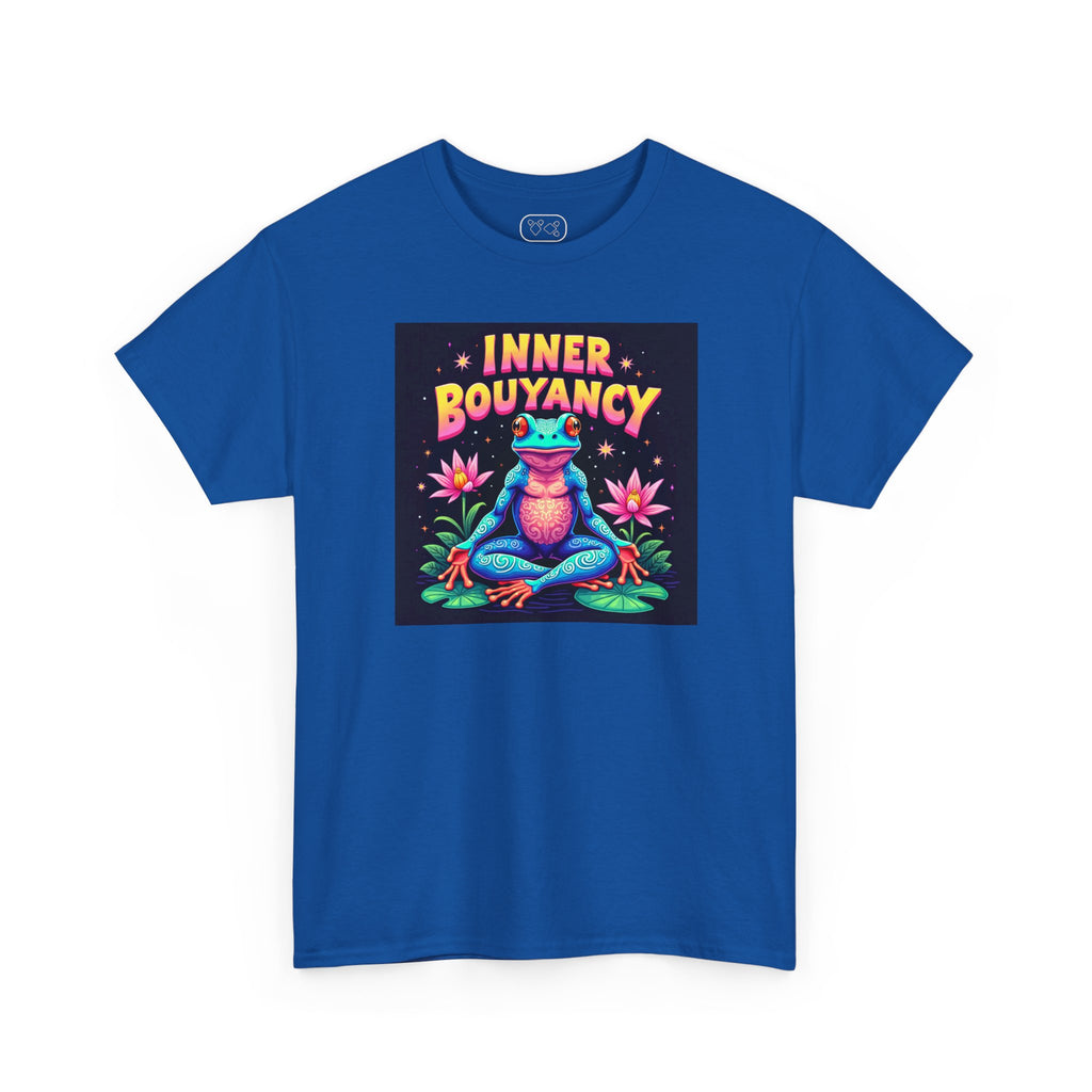 Meditating Frog T-Shirt — 'Good Buoyancy' Zen Frog Tee