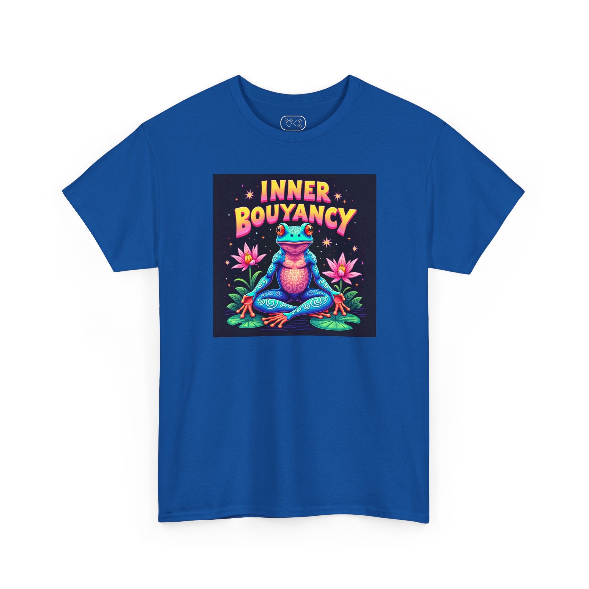 Meditating Frog T-Shirt — 'Good Buoyancy' Zen Frog Tee