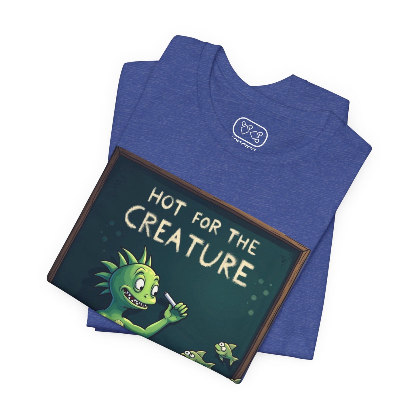 Creature Classroom T‑Shirt — "Hot for the Creature" Funny Monster Tee