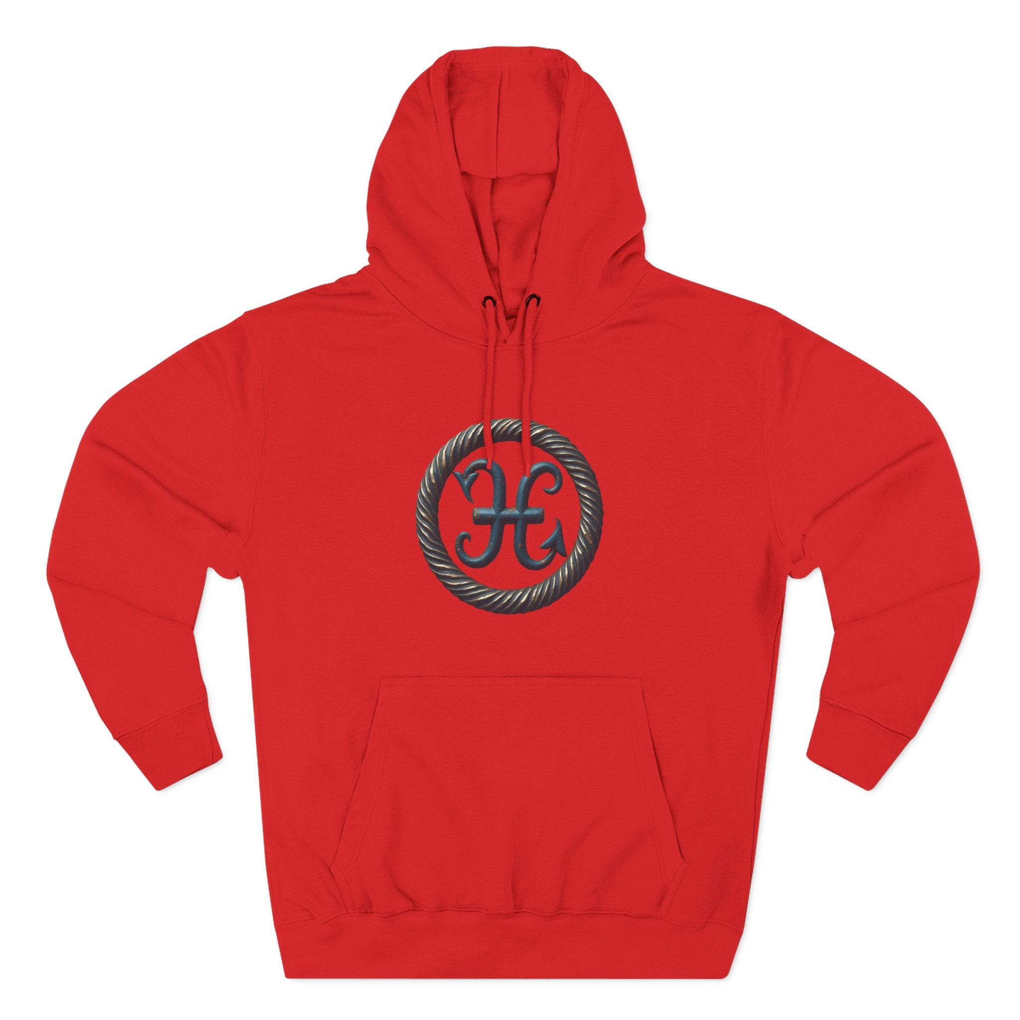 Hoodie — Nautical Rope Aquarius Pullover