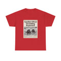 Vintage Newspaper 'Another Diver Stranding Reported' T-Shirt