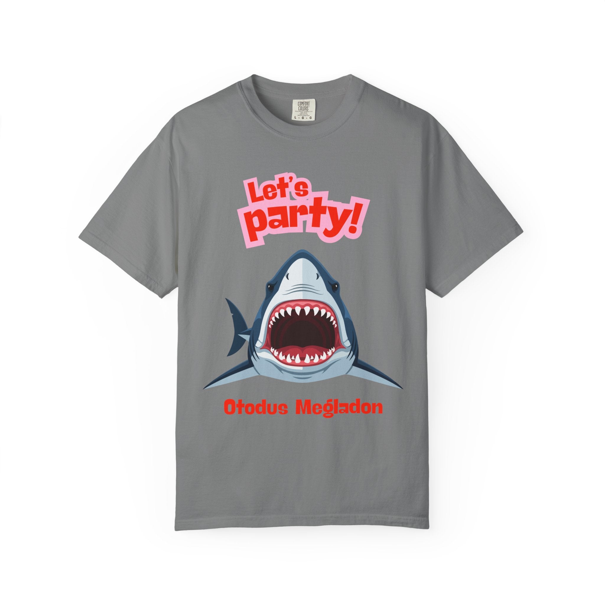 Let's Party! Shark T-Shirt — Otodus Megalodon Graphic Tee