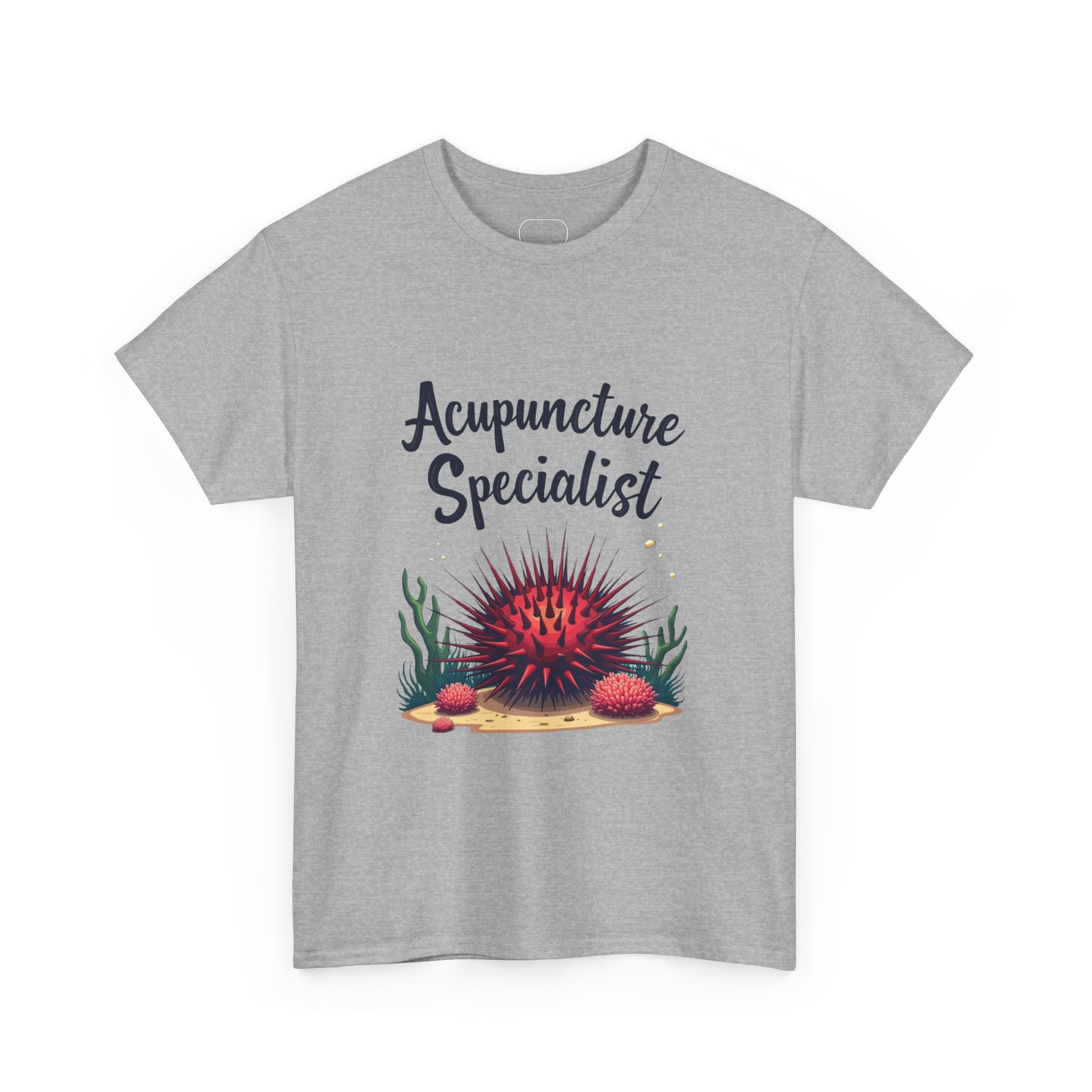 Acupuncture Specialist T-Shirt – Funny Sea Urchin Design for Acupuncturists & Clinic Staff