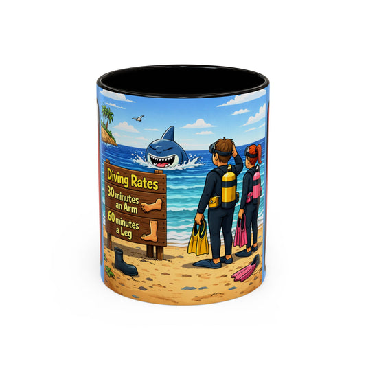 Jaws Theme Quote Mug | Shark Movie Quote Coffee Cup, 11oz 15oz