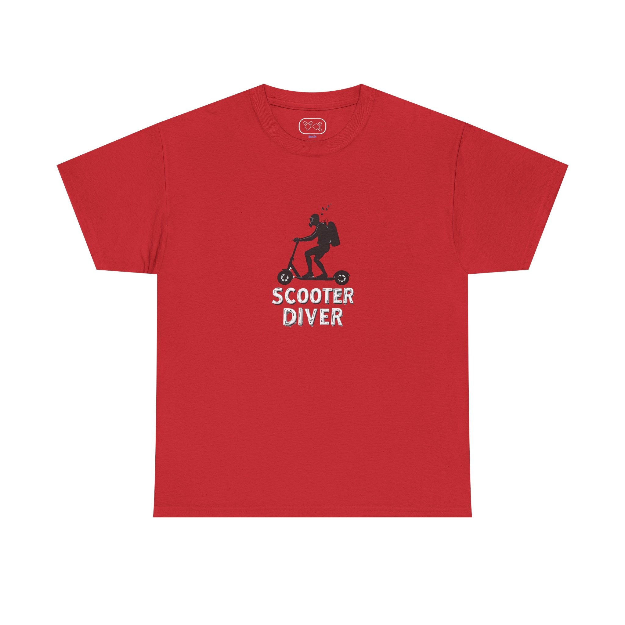 Scooter Diver T‑Shirt — Novelty Scooter Rider Tee