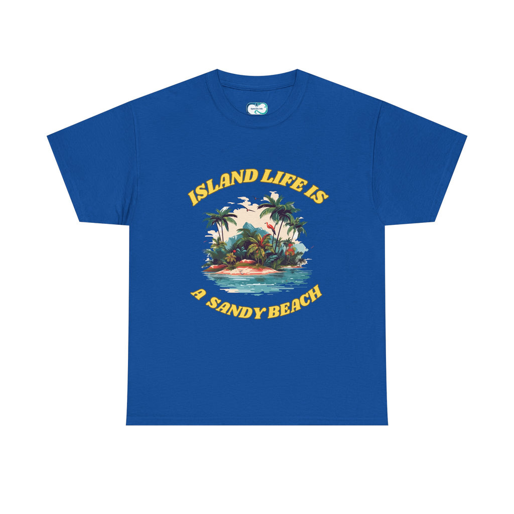 Island Life Beach Tee – Tropical Coastal Graphic Shirt | Species Ink