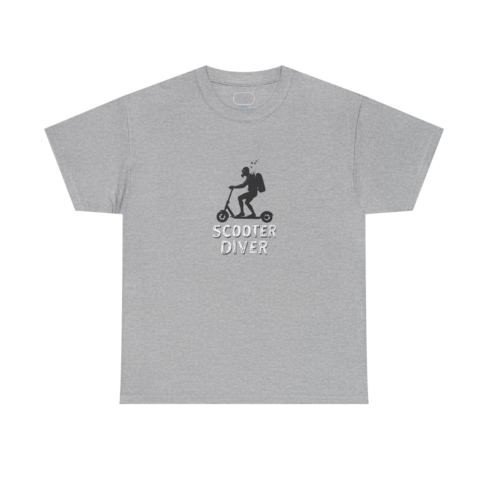 Scooter Diver T‑Shirt — Novelty Scooter Rider Tee