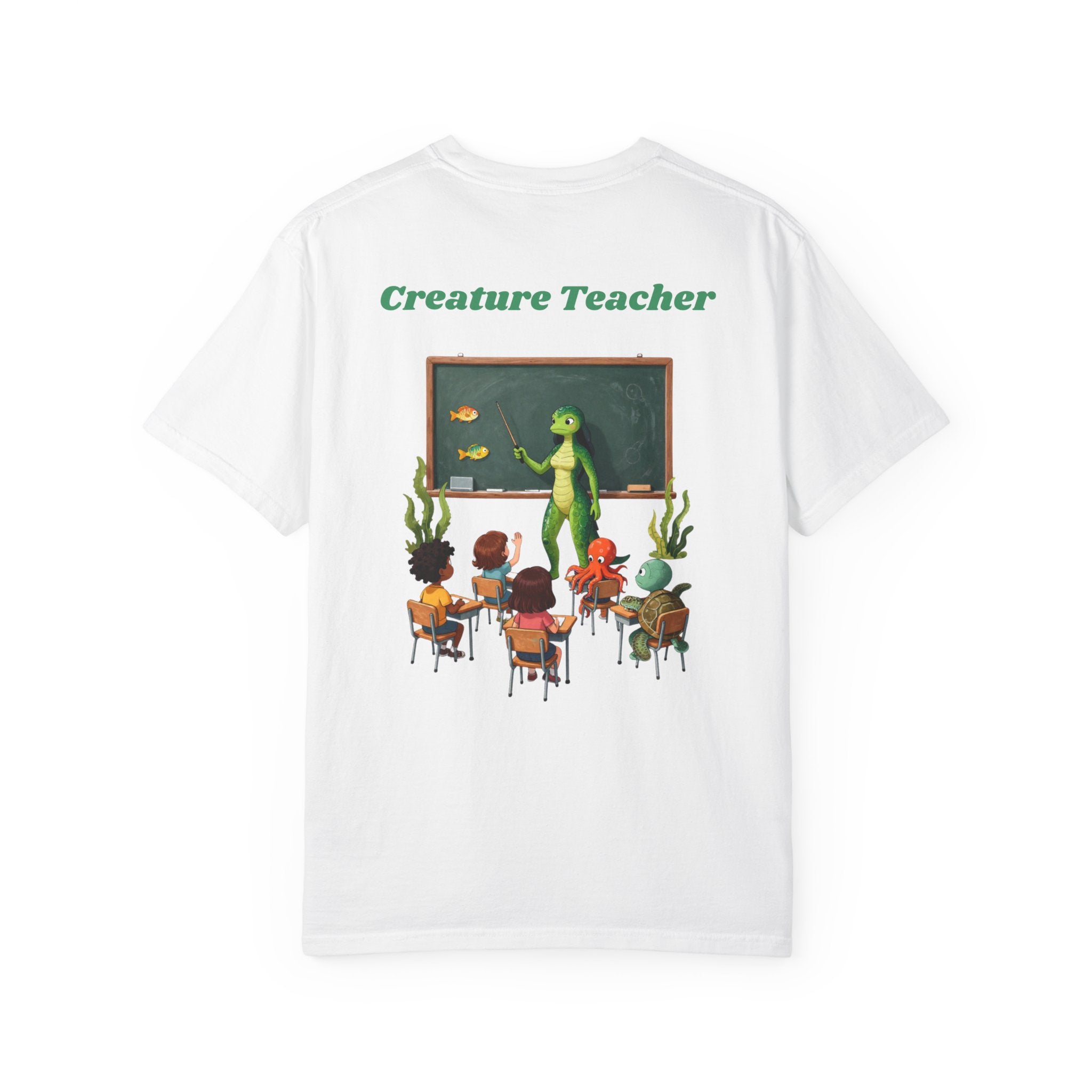 Creature Teacher T-Shirt — Cute Teacher Novelty Tee for Educators & Animal Lovers