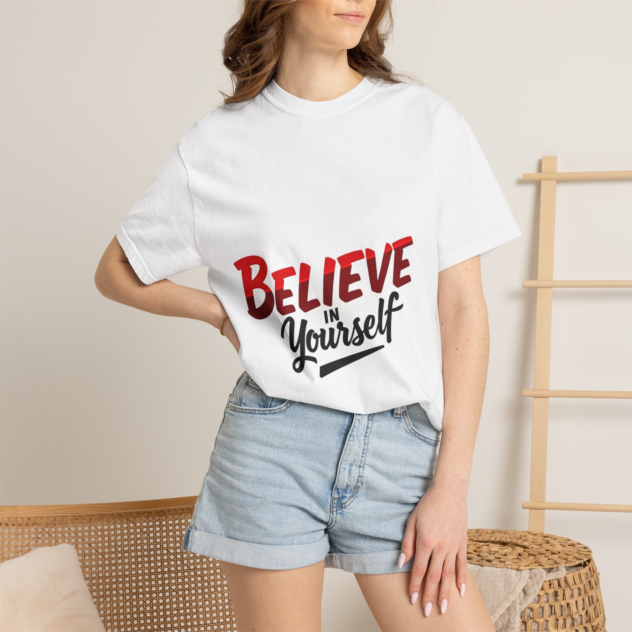 "Believe in yourself" Softstyle T-Shirt