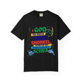 Snorkel & Scuba T-Shirt — "If God Had Wanted People to Snorkel…" Graphic Tee for Divers & Ocean Lovers
