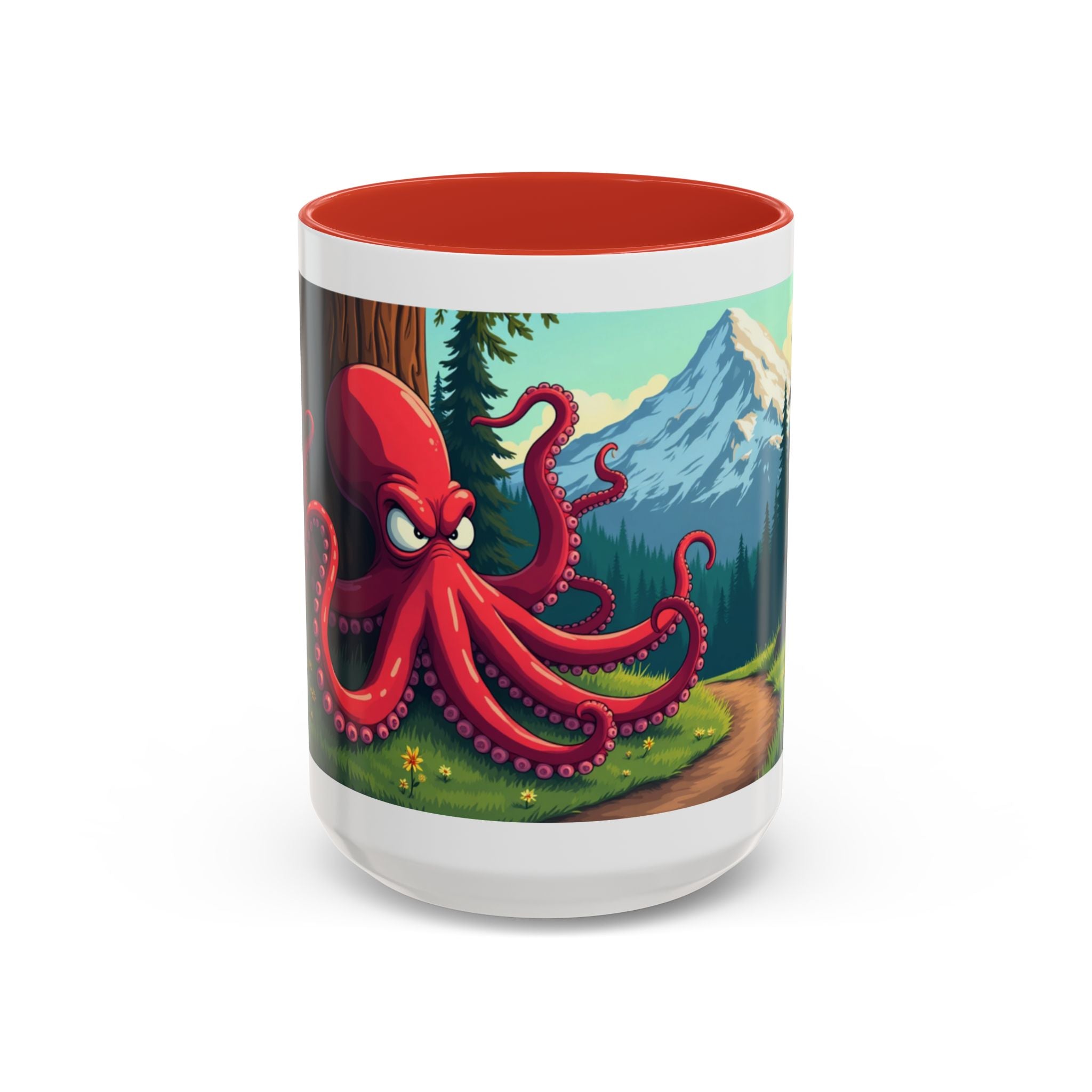 Coffee Mug — Seattle Octopus Scenic Accent Mug (11/15oz)