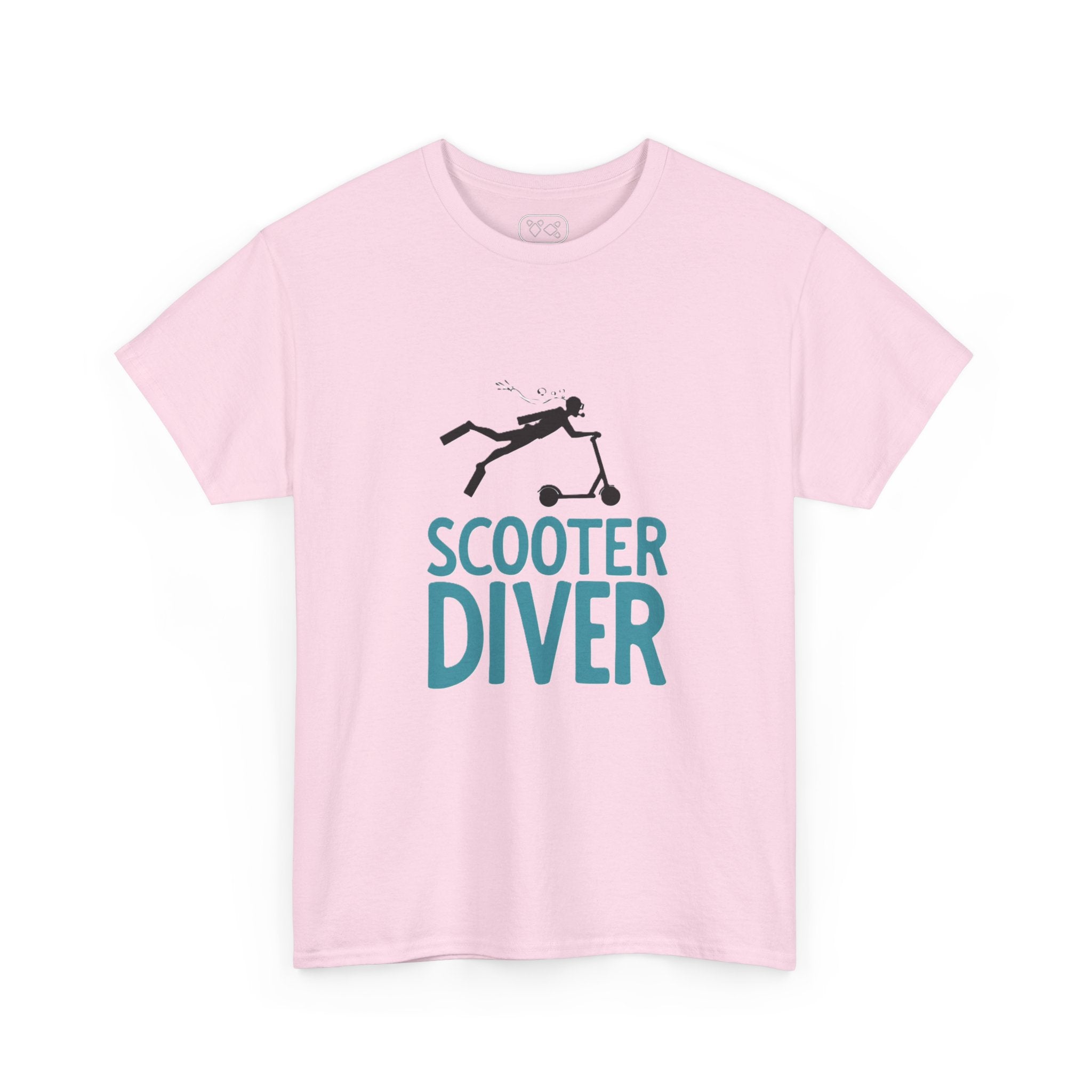 Scooter Diver T‑Shirt — Funny Scooter Scuba Diving Design
