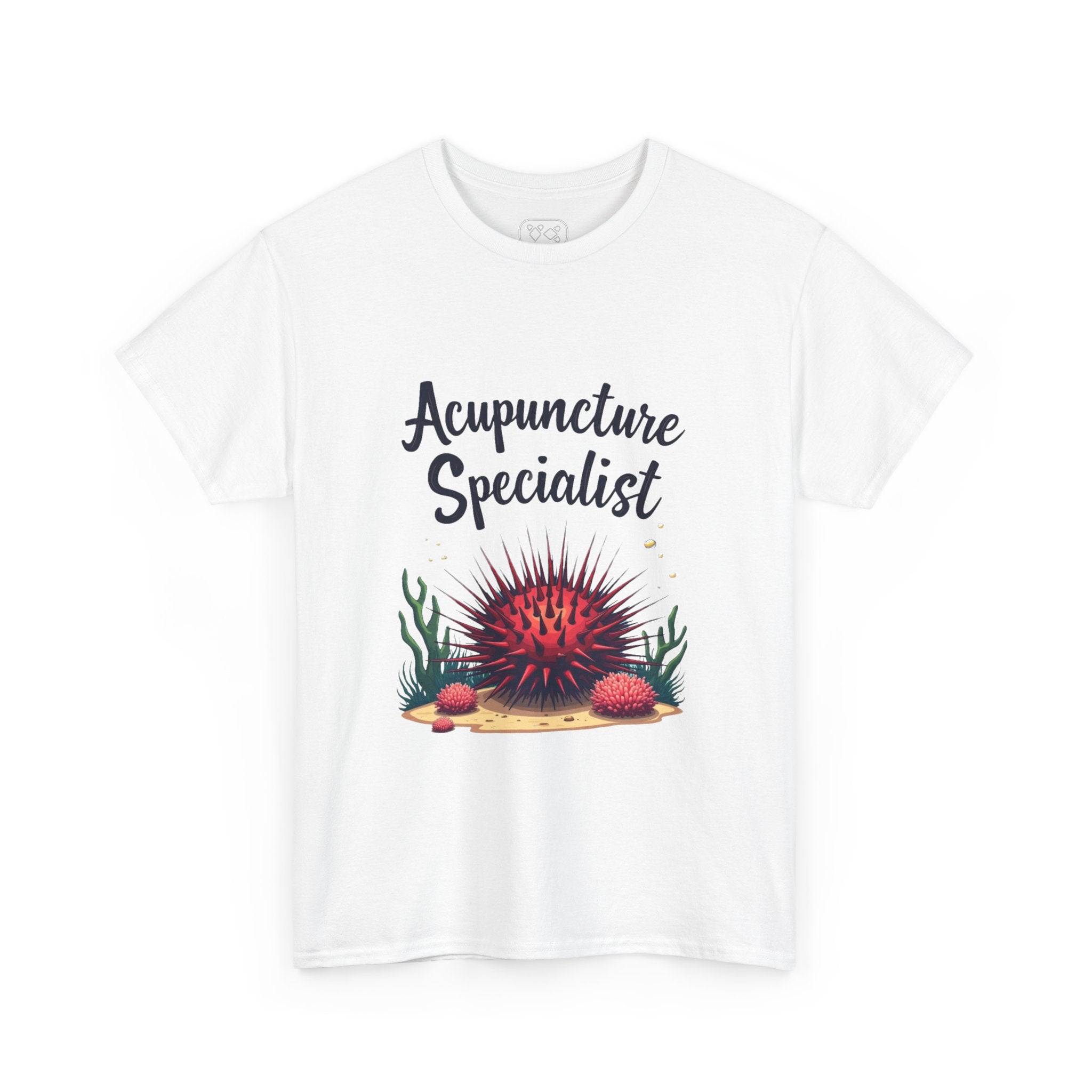 Acupuncture Specialist T-Shirt – Funny Sea Urchin Design for Acupuncturists & Clinic Staff