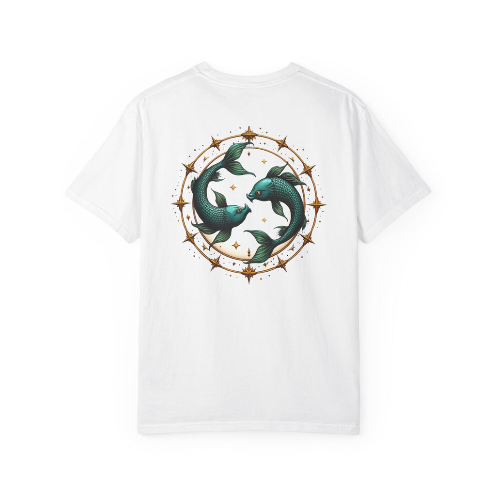 Fish Mandala Tee — Ocean Circle Graphic T-Shirt