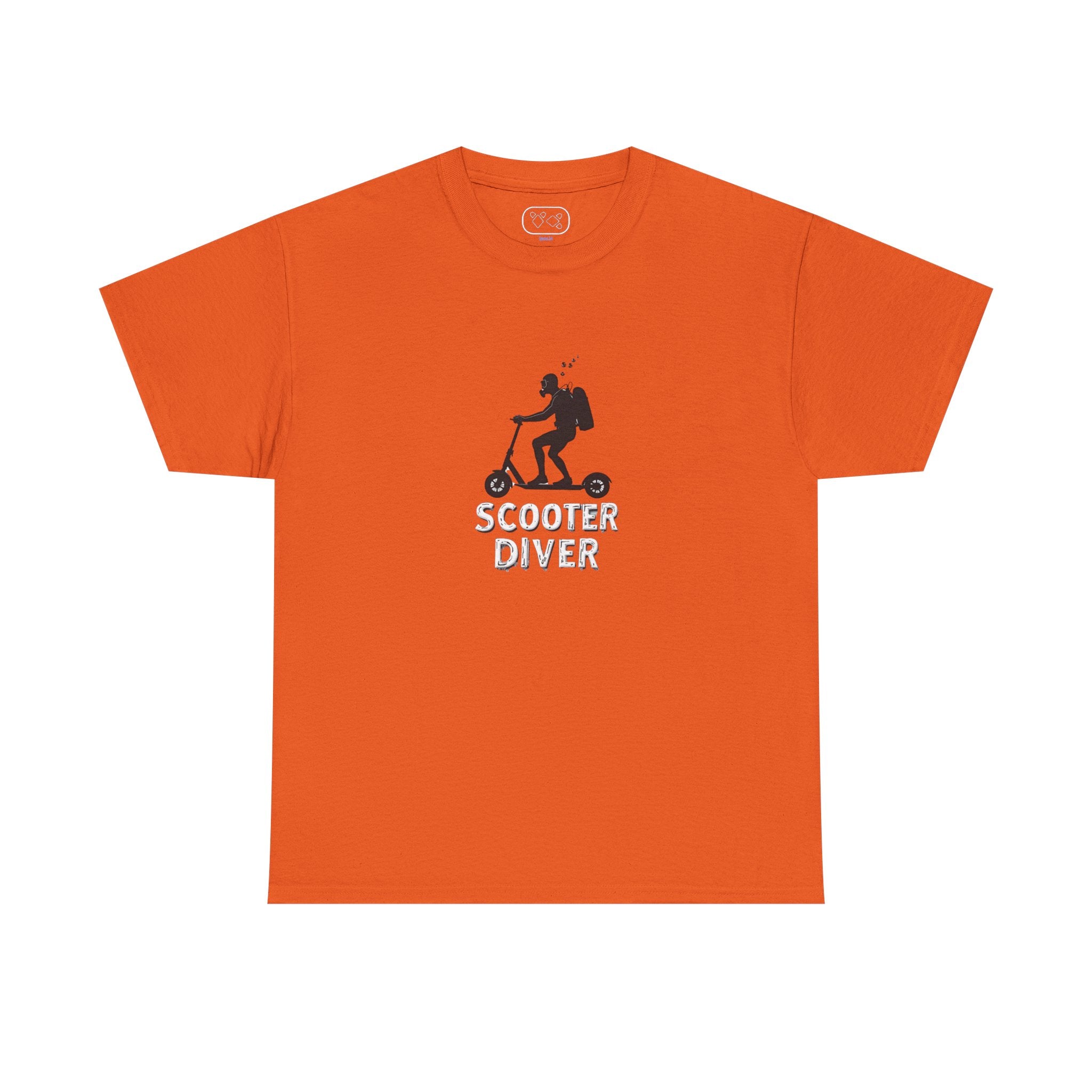 Scooter Diver T‑Shirt — Novelty Scooter Rider Tee