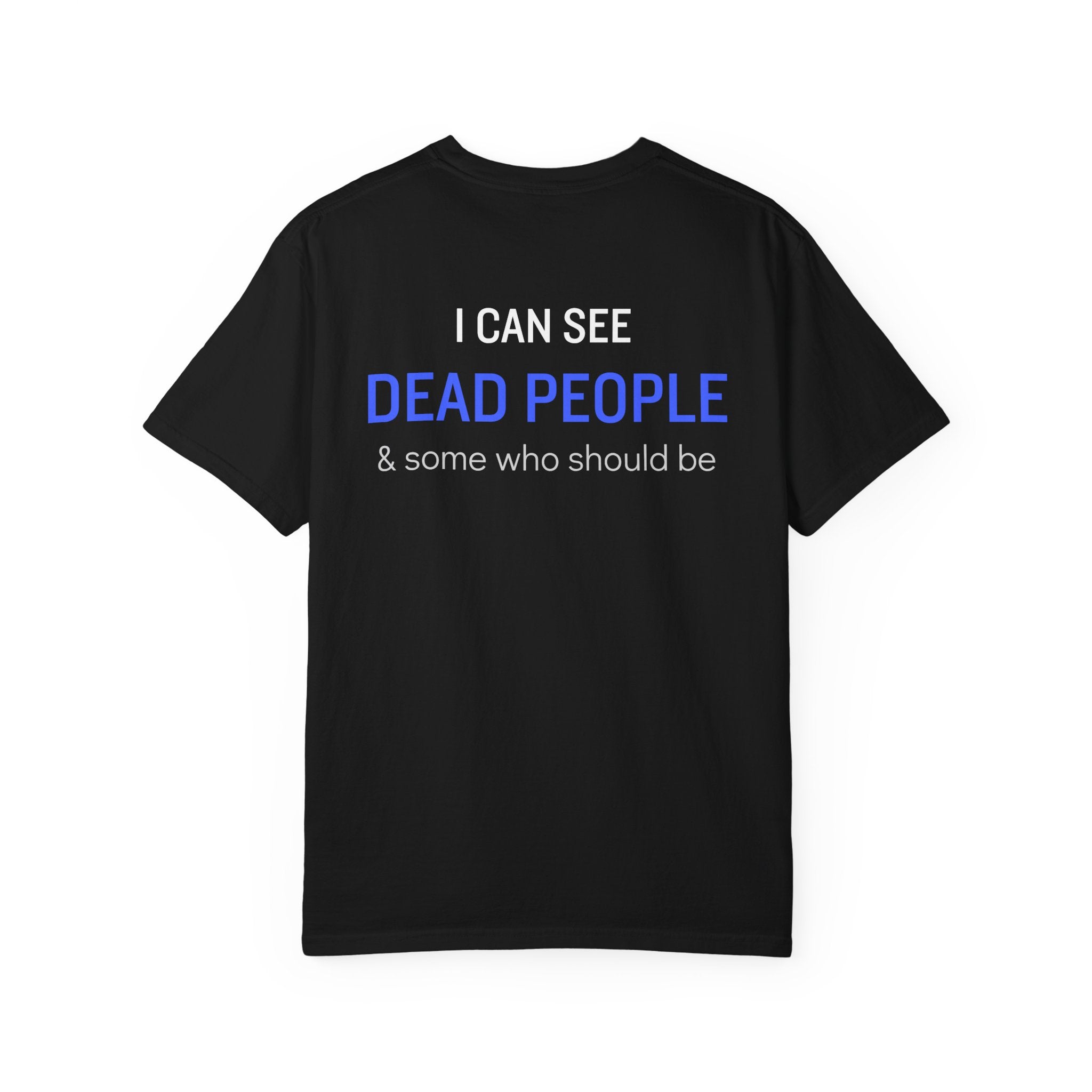 I see ghosts tee — Minimalist Gothic Graphic Shirt