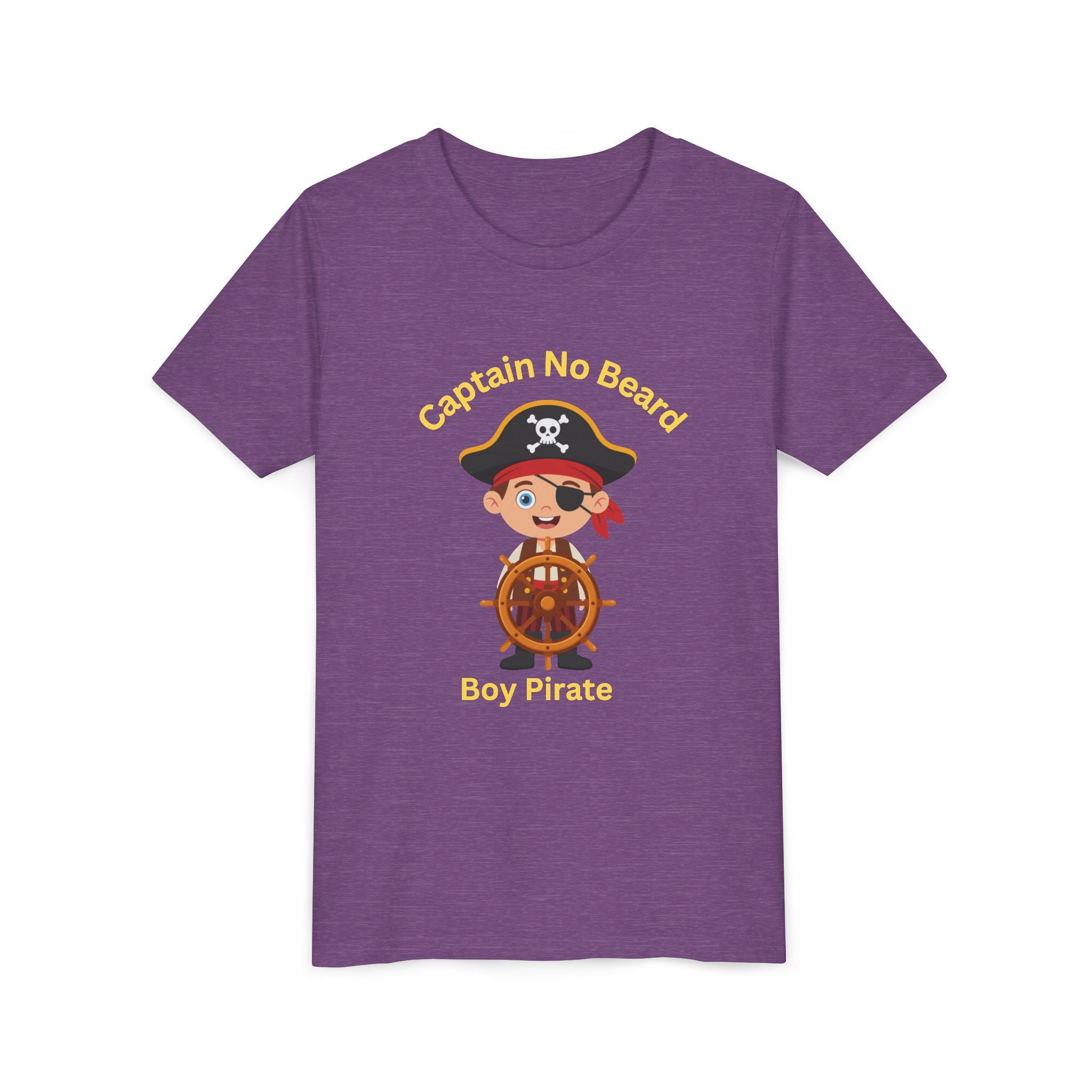 Captain No Beard- Youth Short Sleeve Tee