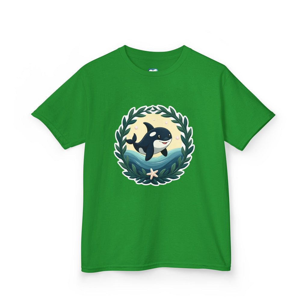 Orca Ocean Kids Tee — Playful Whale Graphic T-Shirt for Children