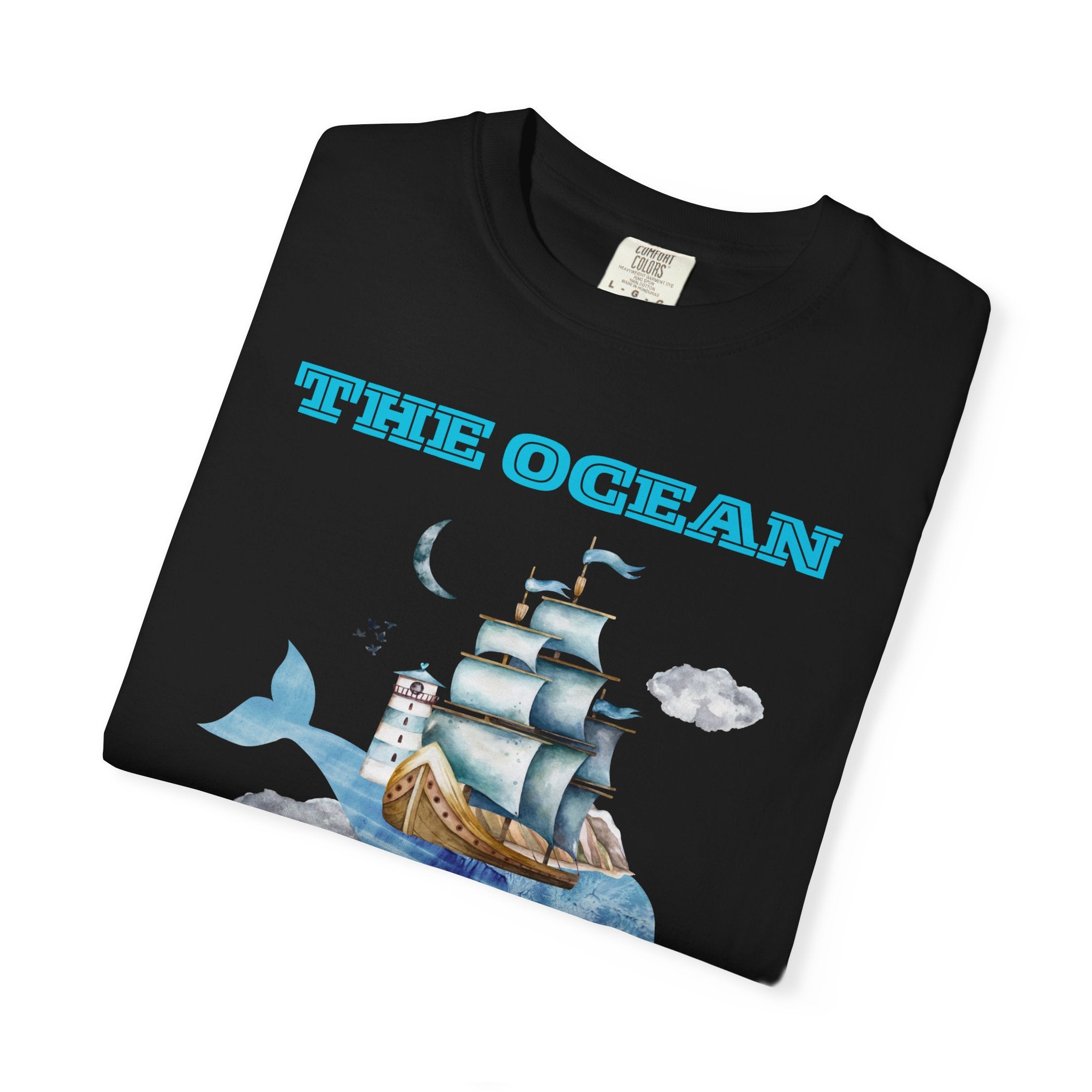 The Ocean Tee — 'Where Wet Dreams Happen' Nautical Graphic T‑Shirt