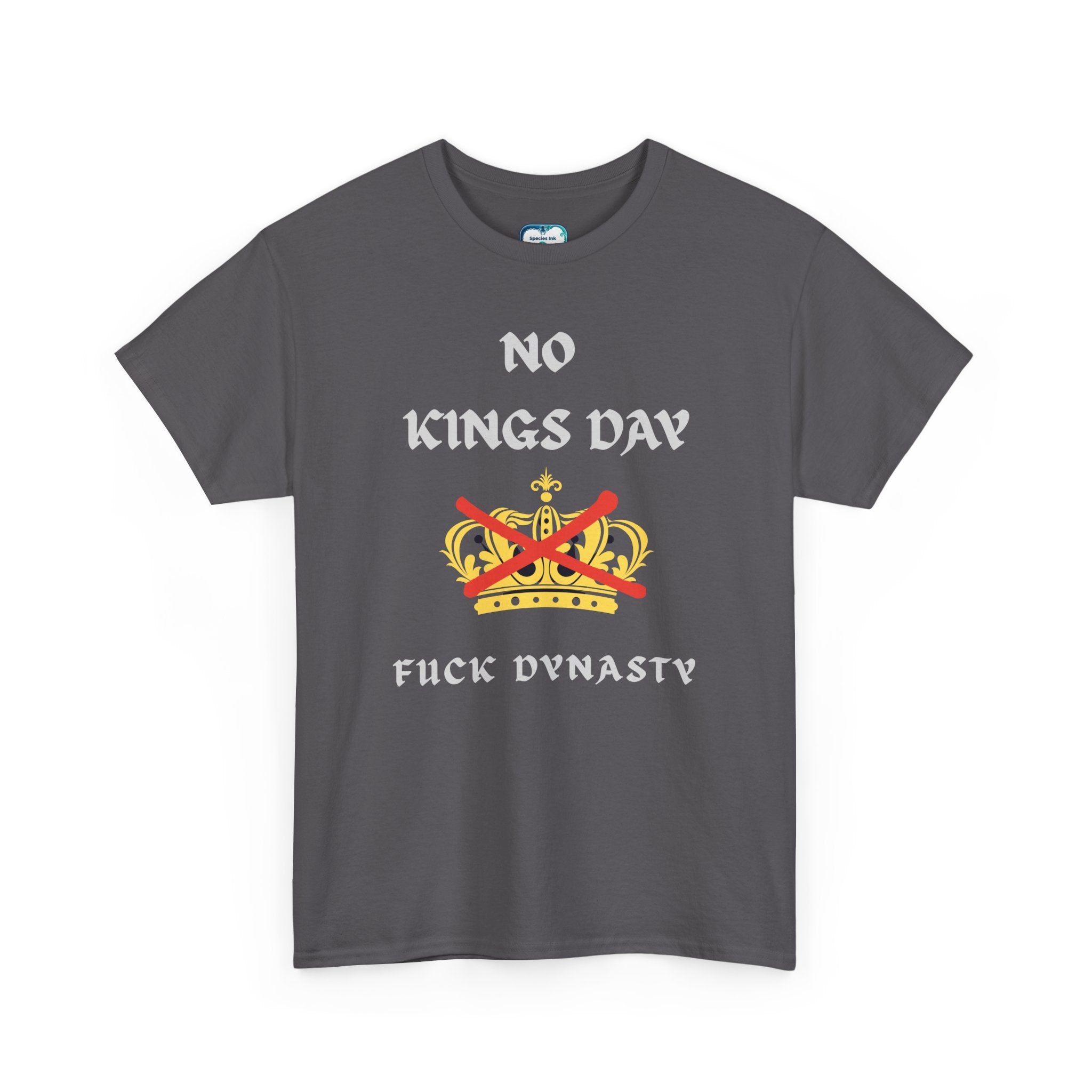 No Kings Day Tee — Anti-Monarchy Graphic T-Shirt ("No Kings Day")