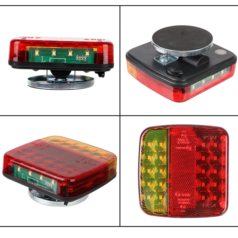 Wireless LED Trailer Taillight Kit — Magnetic, Waterproof, No Wiring