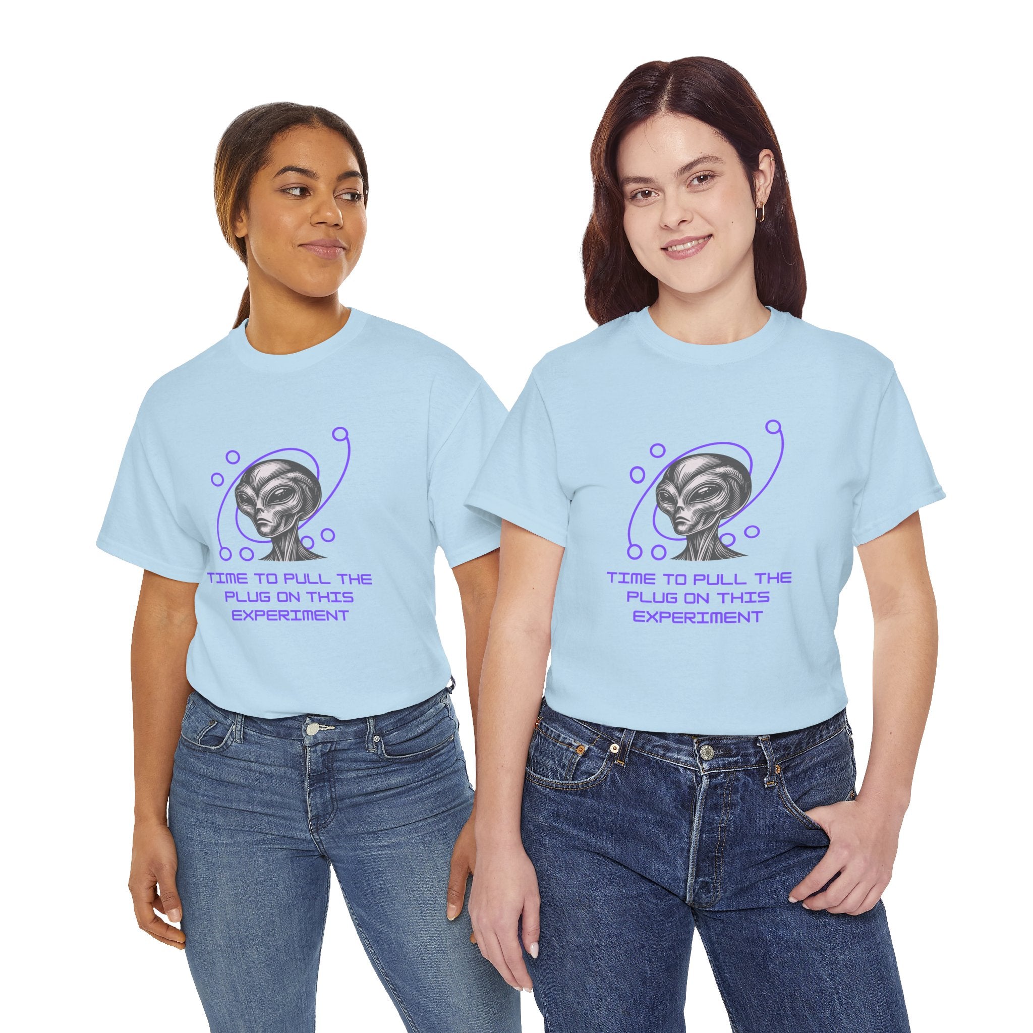 'Time to Pull the Plug on This Experiment' Alien Graphic Tee