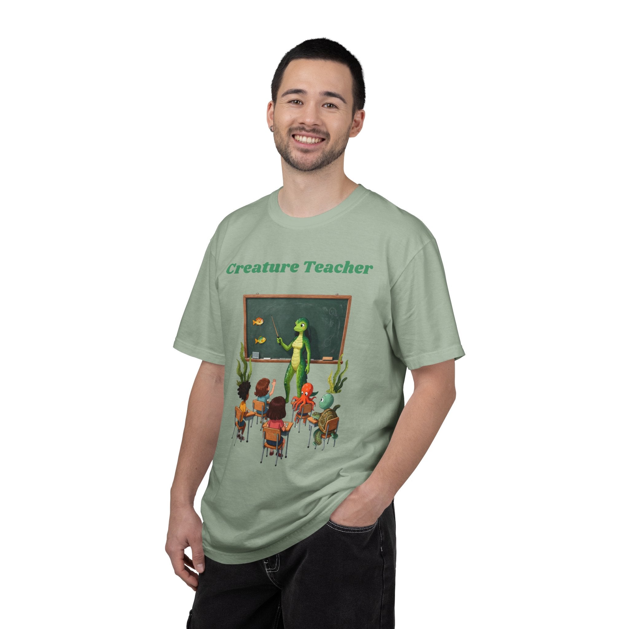 Creature Teacher T-Shirt — Cute Teacher Novelty Tee for Educators & Animal Lovers