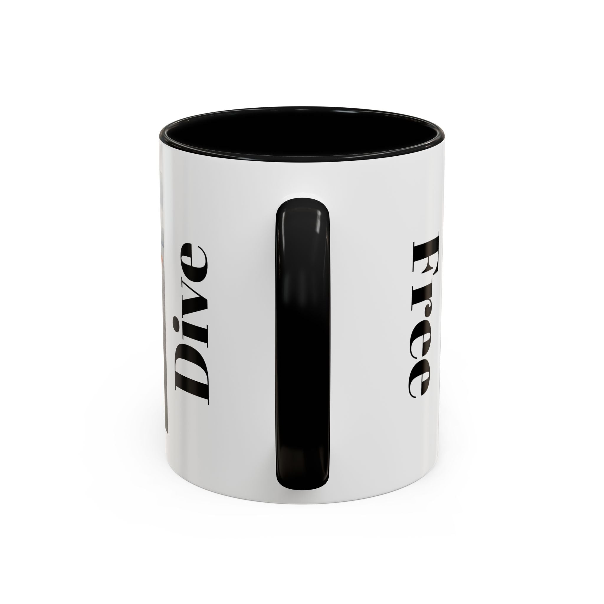 Free Divers Photo Accent Coffee Mug – Scenic Sea Diving Crew 11oz/15oz