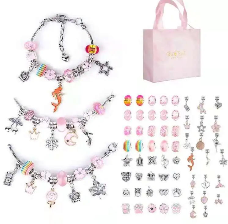 Ocean Breeze Kids Bracelet Set – 6 Colors | Alloy Chain Bracelets