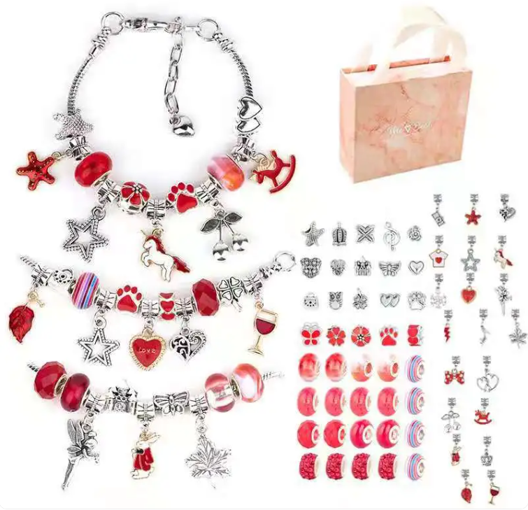Ocean Breeze Kids Bracelet Set – 6 Colors | Alloy Chain Bracelets